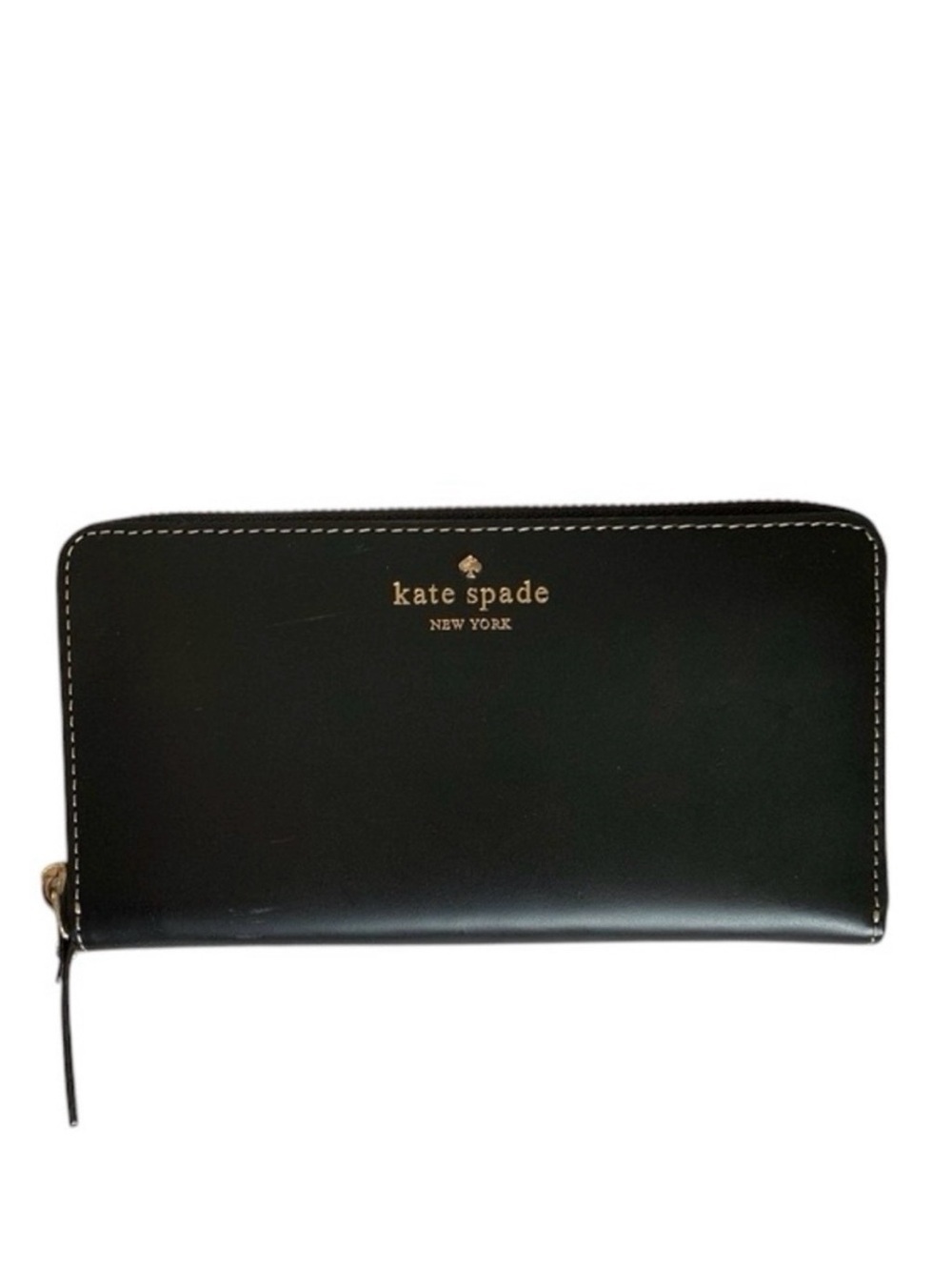 Like New/EUC Kate Spade Mercer Street Lacey Zip Around Wallet in Black